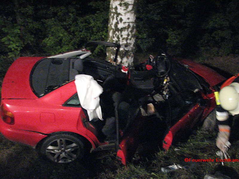 Toedlicher Verkehrsunfall Noesswartling - alle Muehe vergebens